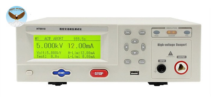 Thiết bị kiểm tra an toàn điện HOPETECH HT9922 (1MΩ~99GΩ, 0.5~5KVAC, 0.6~6 KVDC)